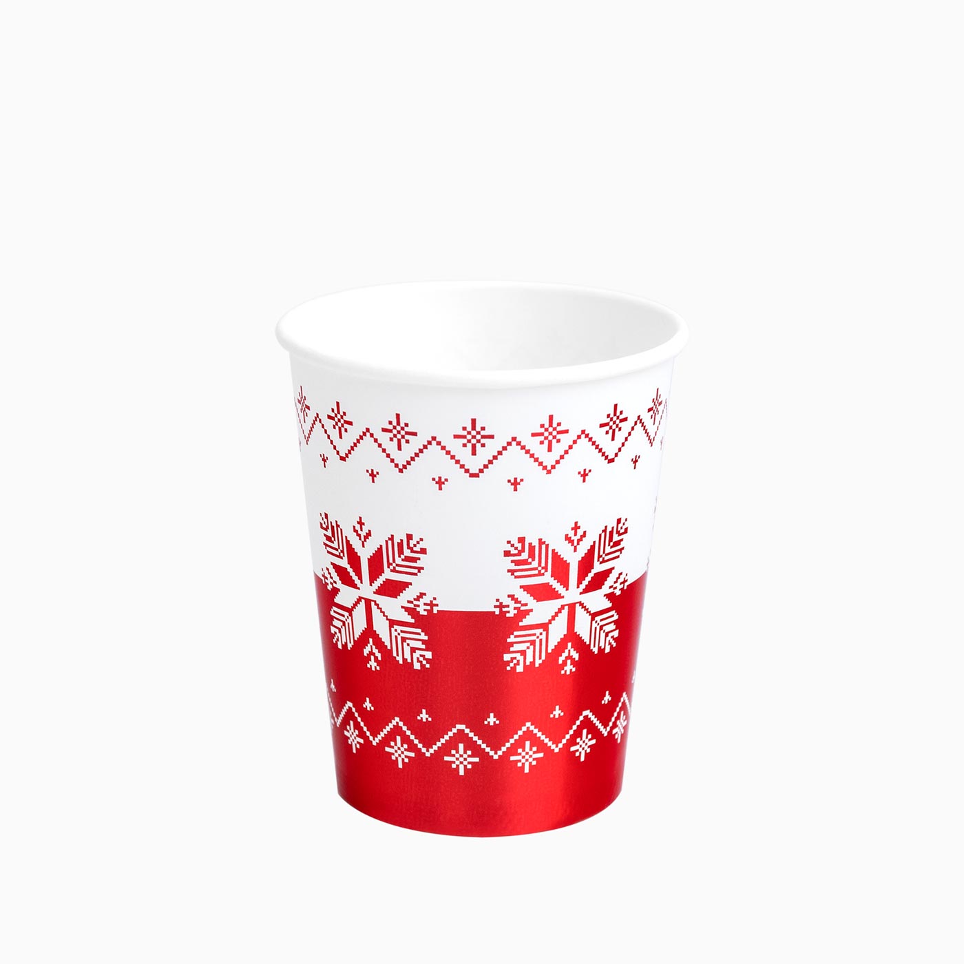 Christmas vessel 270 cc red embroidery