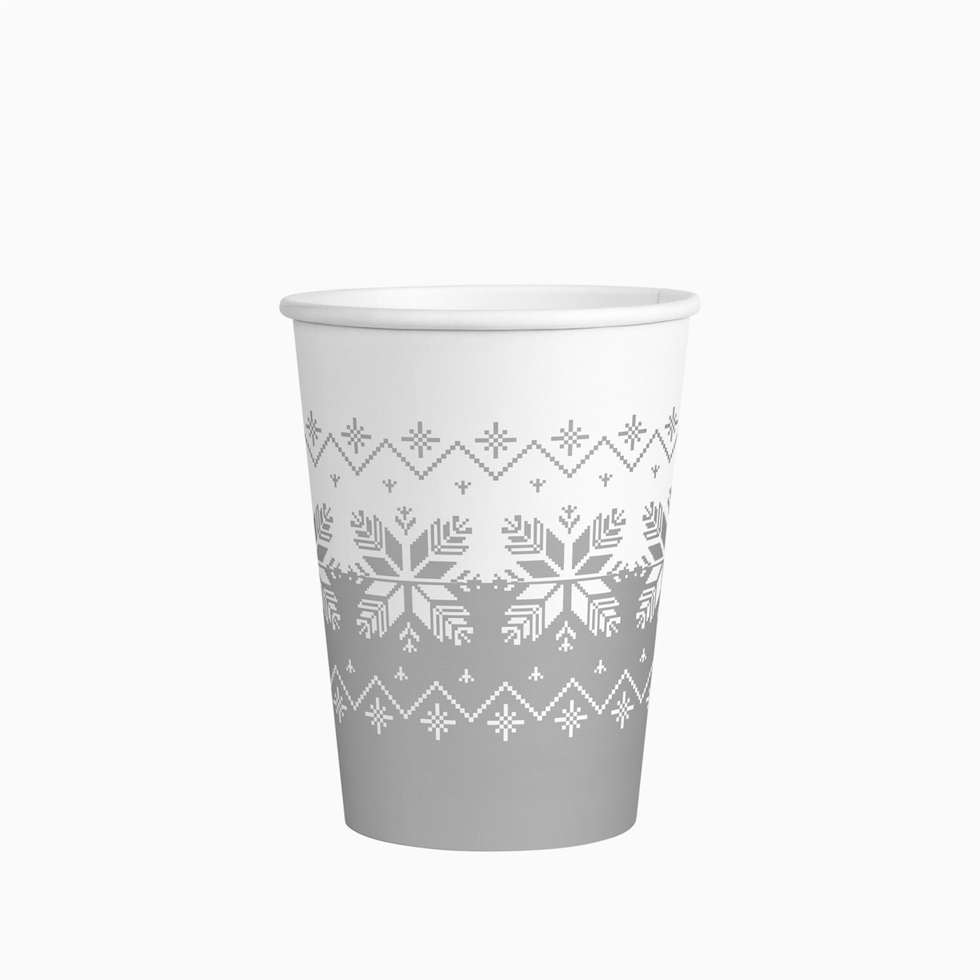 Tazza di Natale ricamata / Confezione da 6 unità