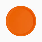 Carton plat rond Ø20,5 cm orange