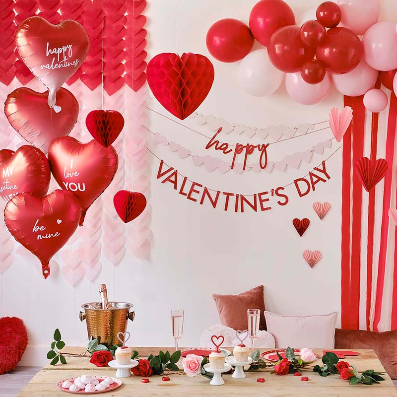 Impostare Balloons Valentine Latex