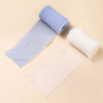 Blue and beige gauze mini tape