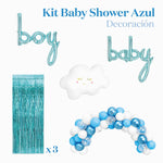 Babyparty Blue Environment Decoration Kit