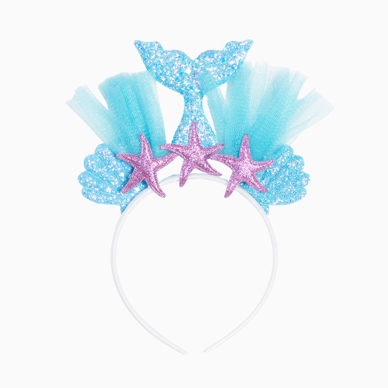 Blue Sirena Head Band