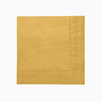 PAPER SQUARES 33X33 GOLD METALIZED