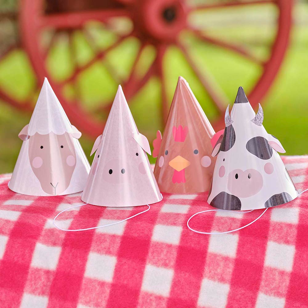 Farm party hats