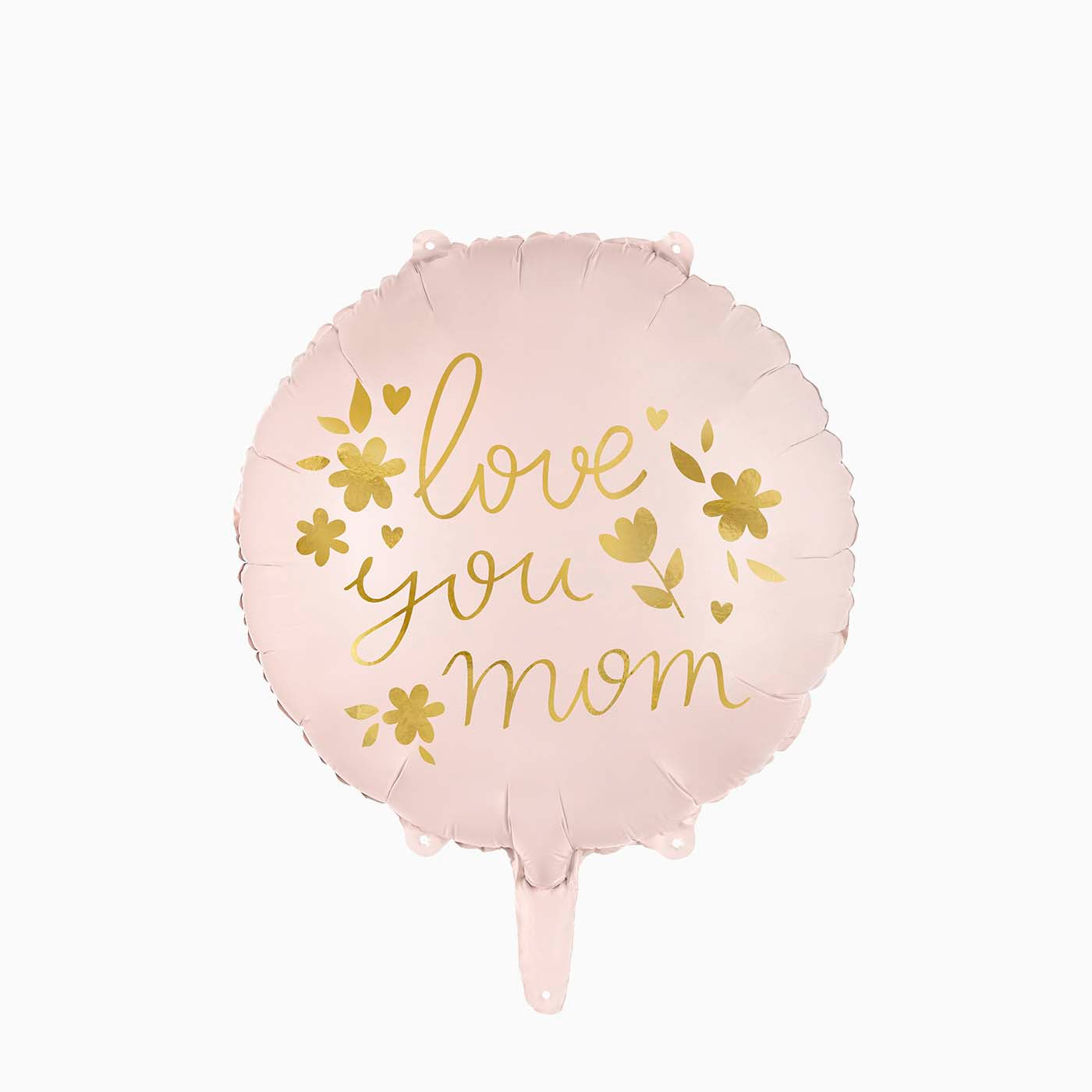 Globe de papier d'aluminium de la mère "Love You Mom"