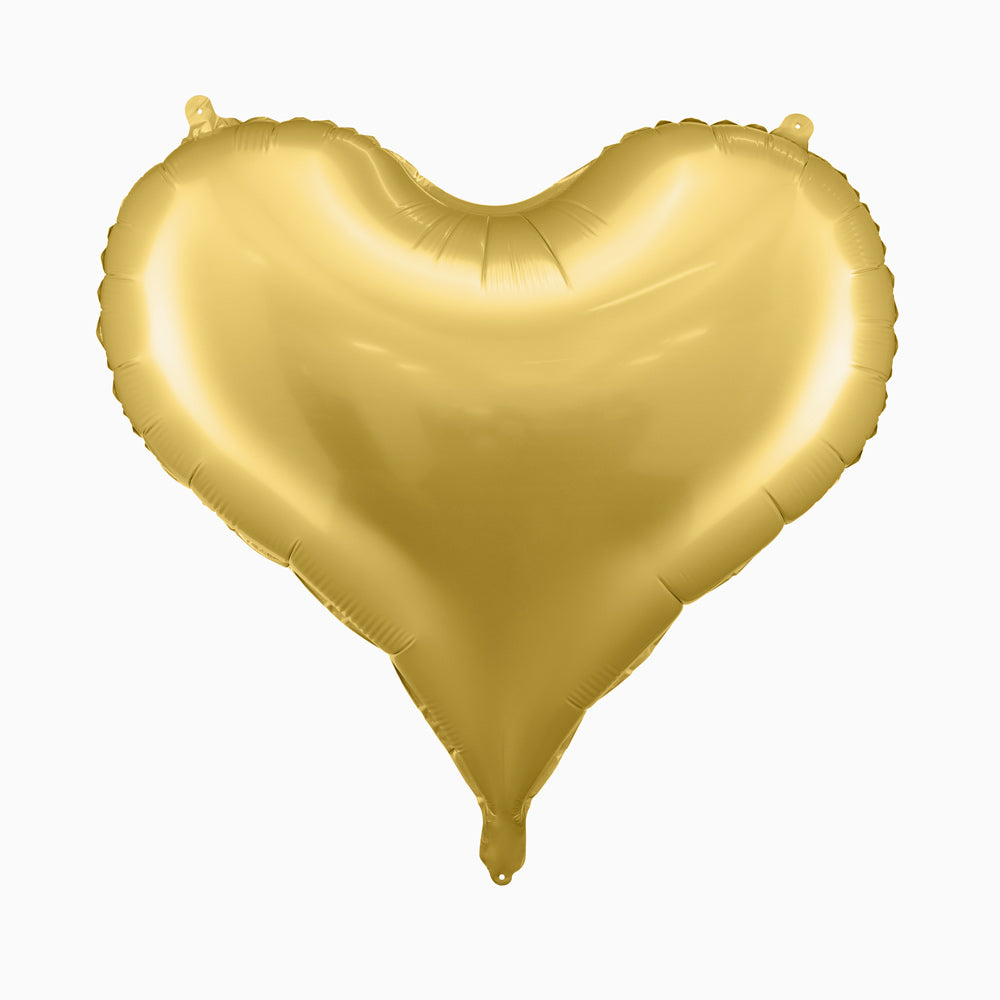 Foglio mate globo xxl oro cuore