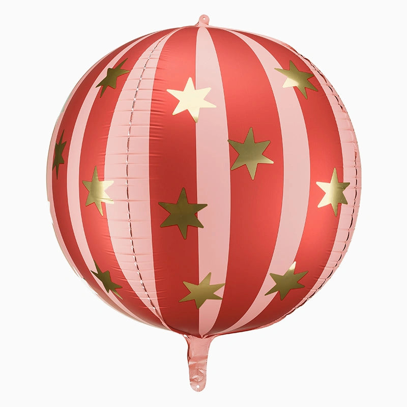 Globo Foil 75 cm Rojo Circo