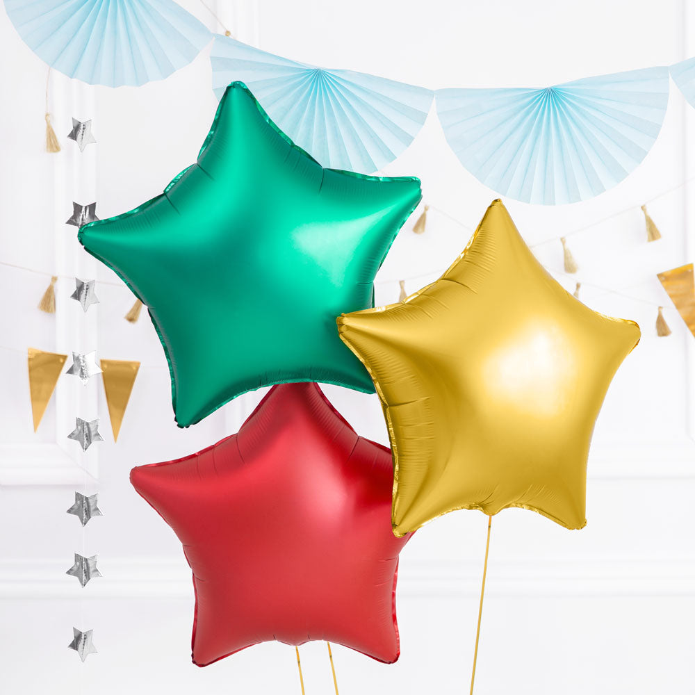 Green Foil Star Fail Balloon