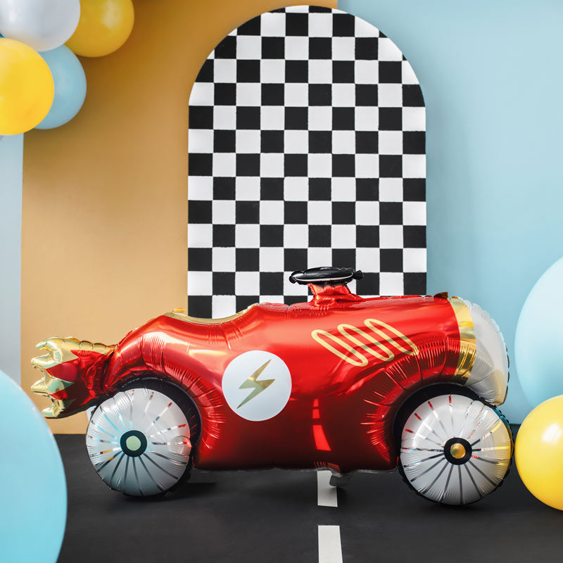 FOIL Balloon Form Red Car