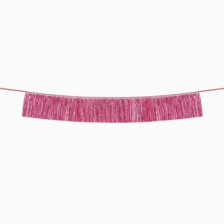 Rose Metallic Fringes GUIRNALDA