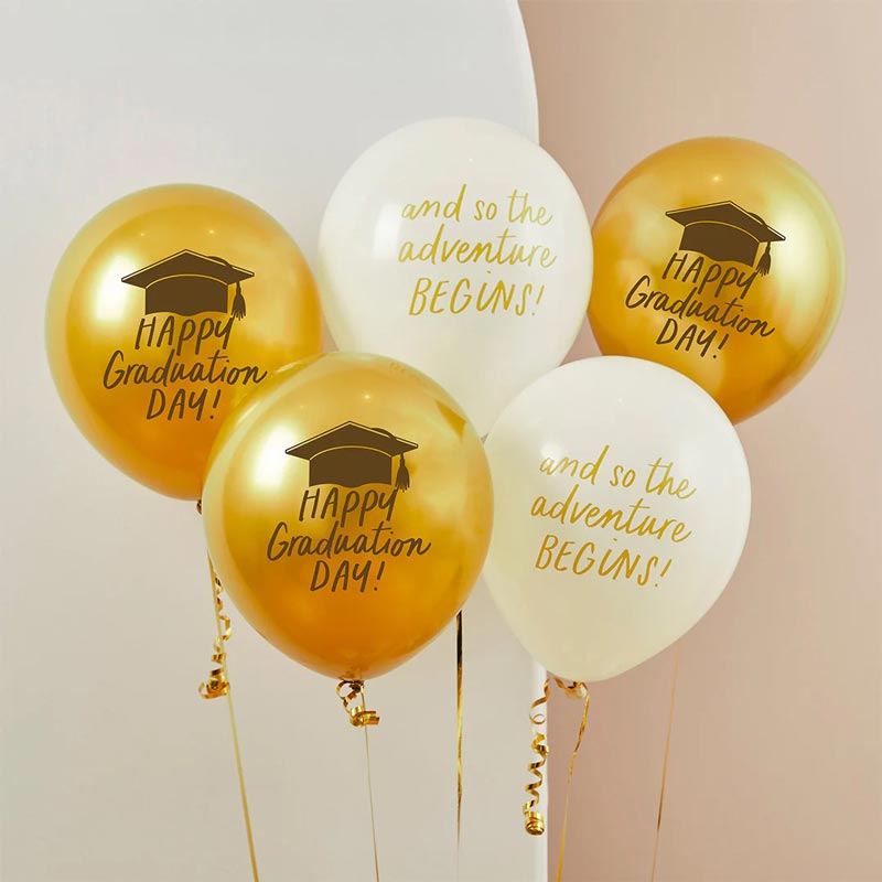 Globos Látex "Graduation"