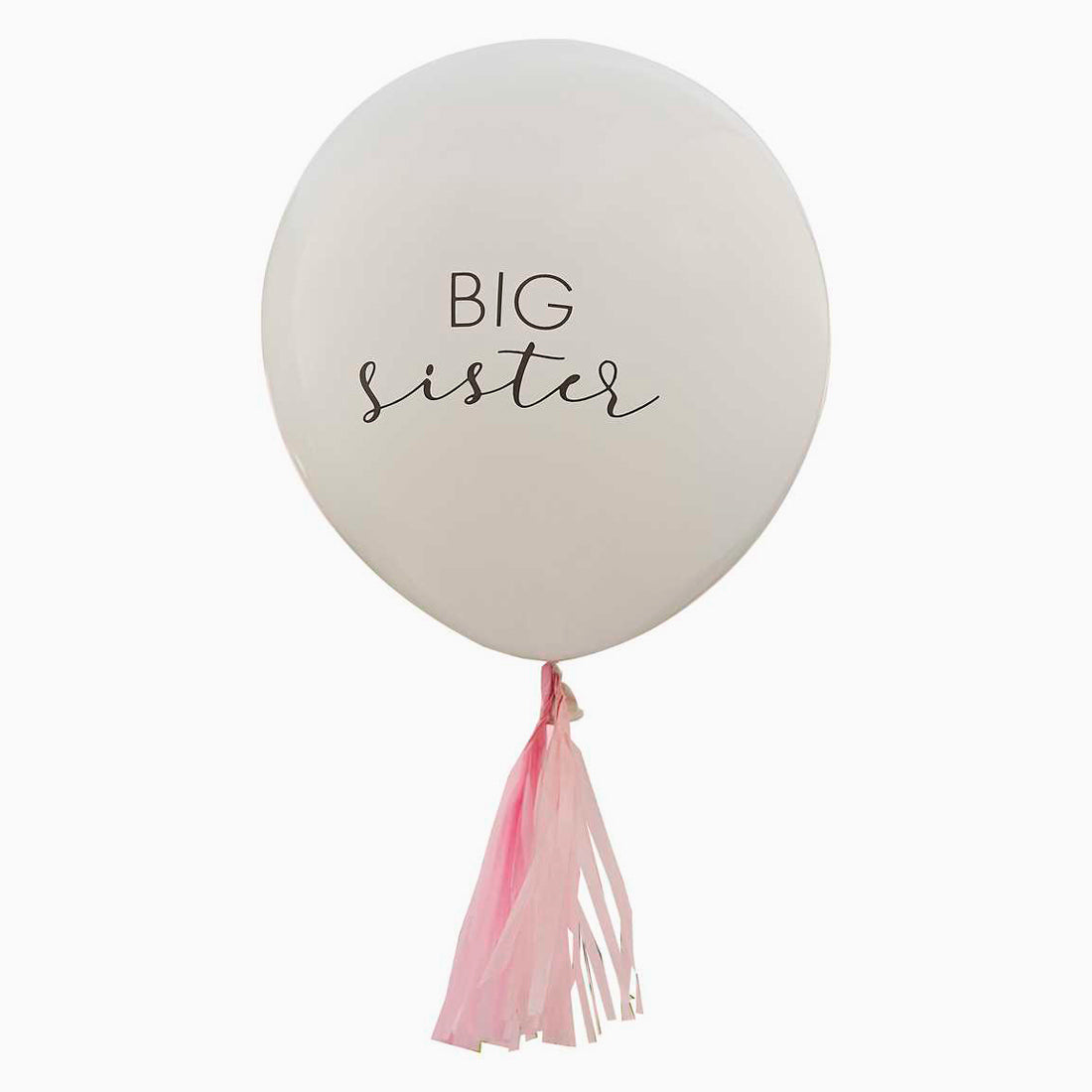 Globo Jumbo 'Big Sister' Blanco