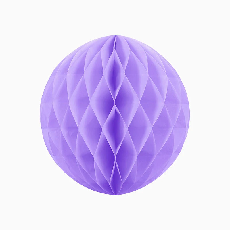 Wabenball Ø30 cm Violettpapier