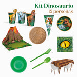 Premium Tisch Kit 12 Personen Dinosaurier