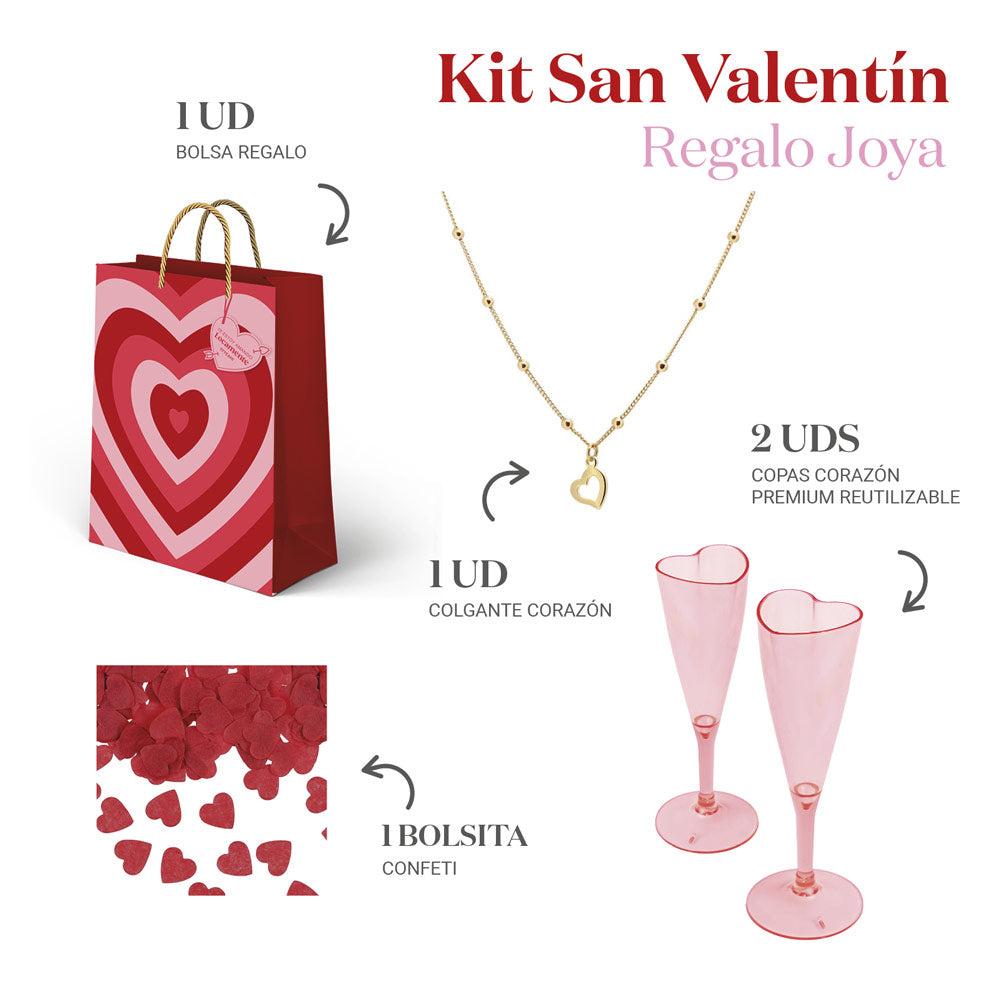 Jewel Gift Kit San Valentine Hearts