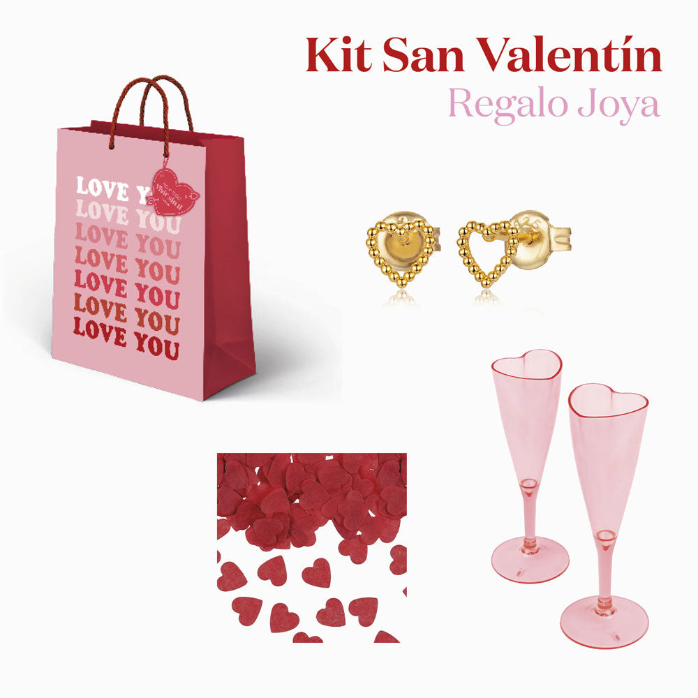 JEWEL GIFT KIT VALENTINE BAG "LOVE YOU"