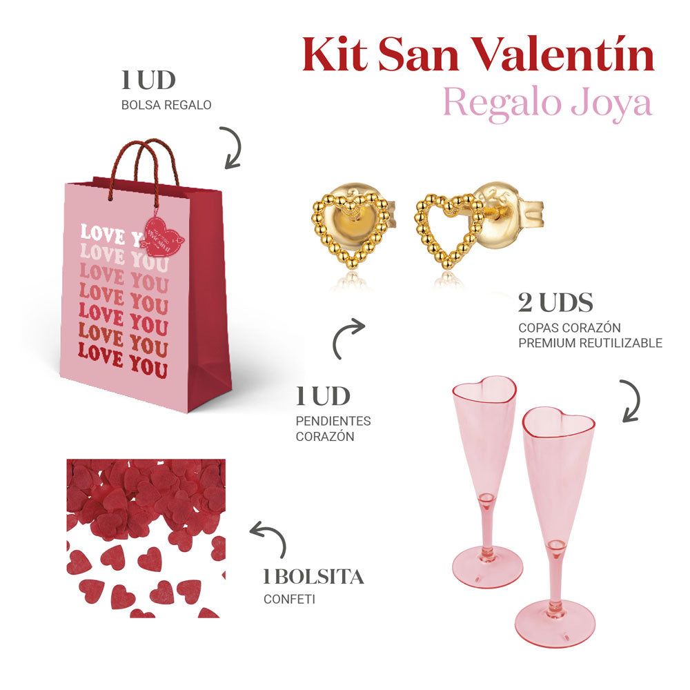 JEWEL GIFT KIT VALENTINE BAG "LOVE YOU"