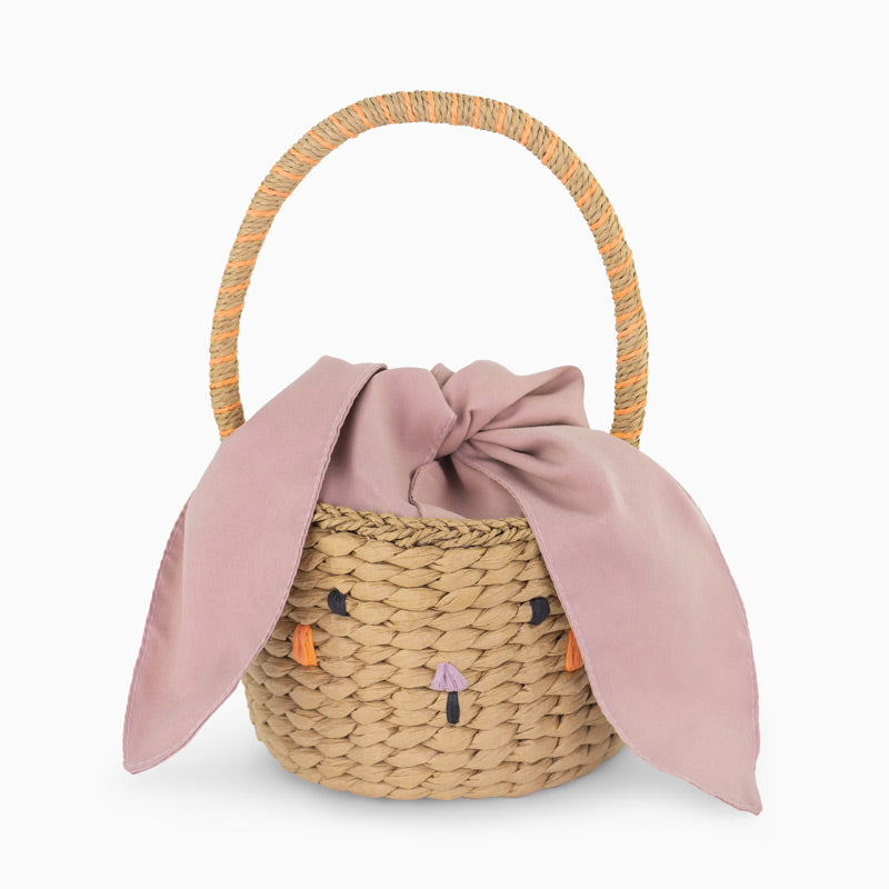 Panier de lapin de Pâques Mimbre