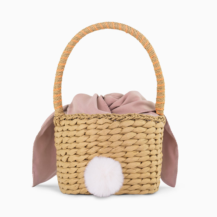 Panier de lapin de Pâques Mimbre