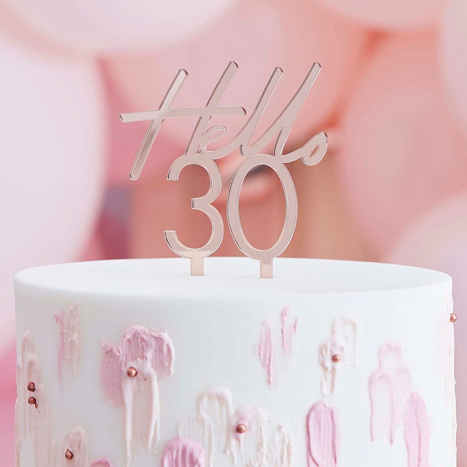 Topper Tarta "Hello 30"