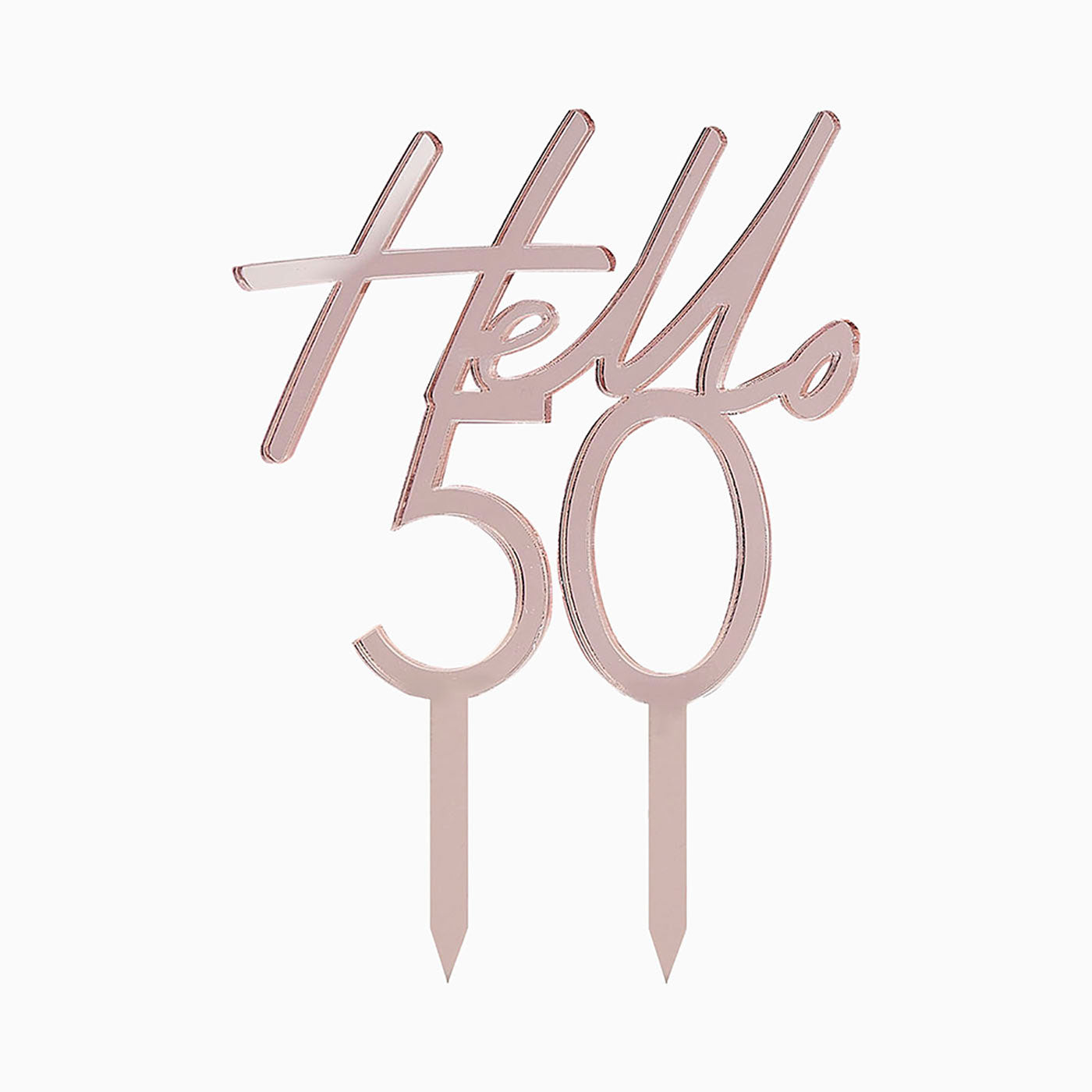 Topper Tarta "Hello 50"