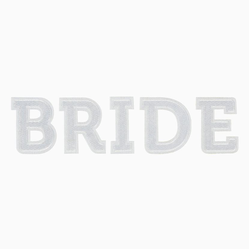 "Bride" Blanco Clothing Patch