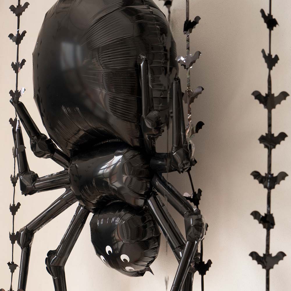 Halloween spider foil balloon