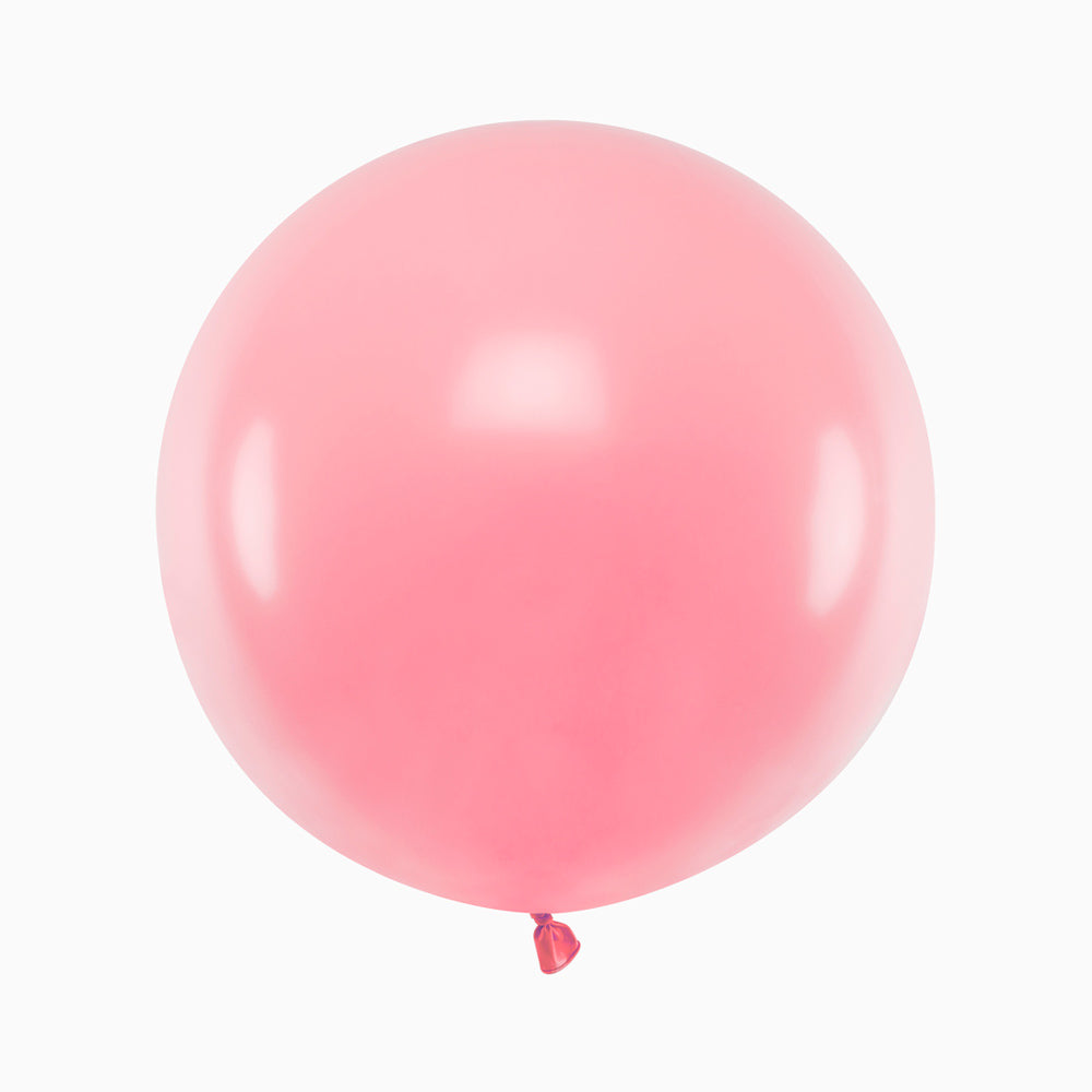 Globo Jumbo Látex XL 60 cm Rosa Pastel