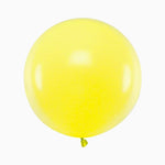 Jumbo balloon XL 60 cm yellow