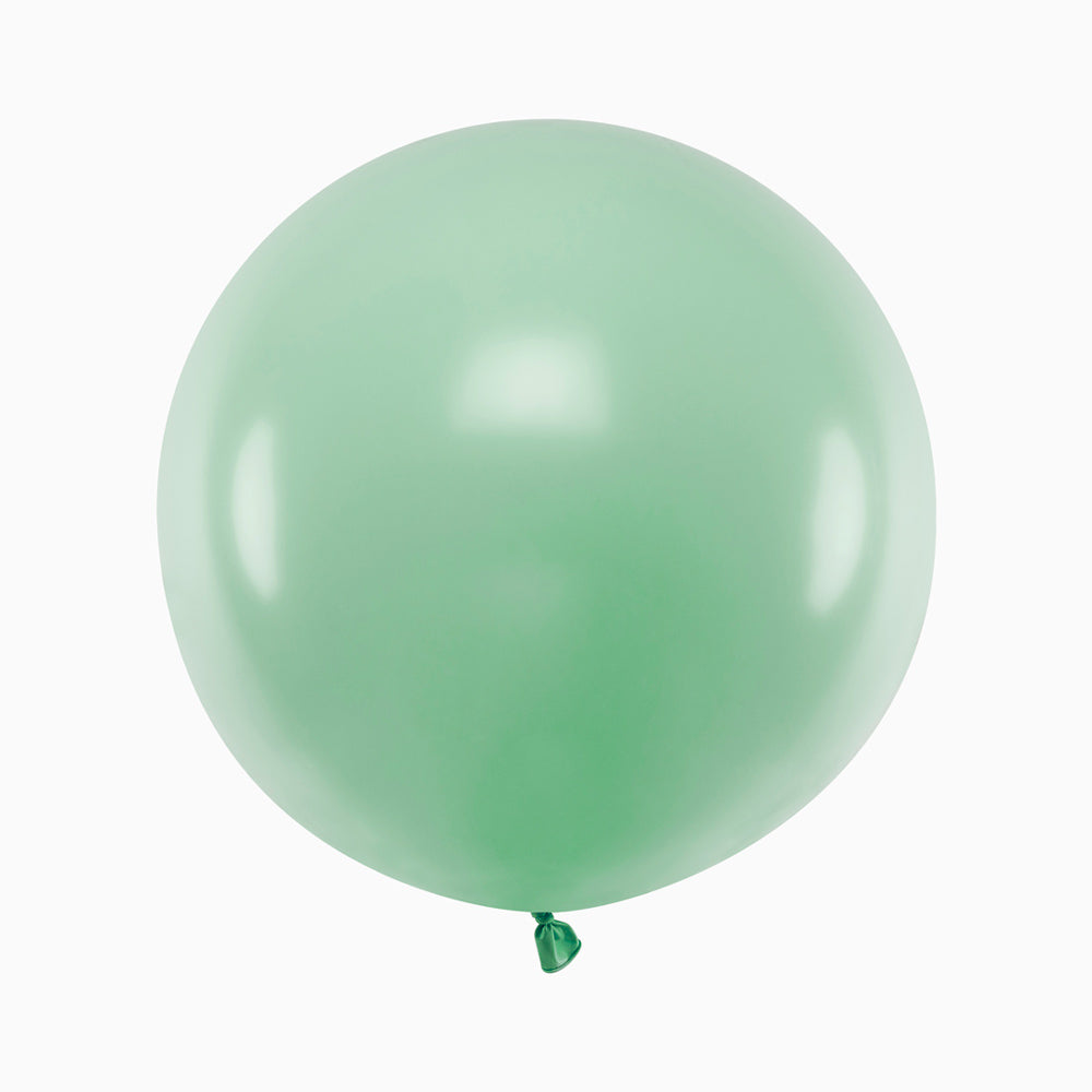 Globo Jumbo Látex XL 60 cm Verde Pistacho