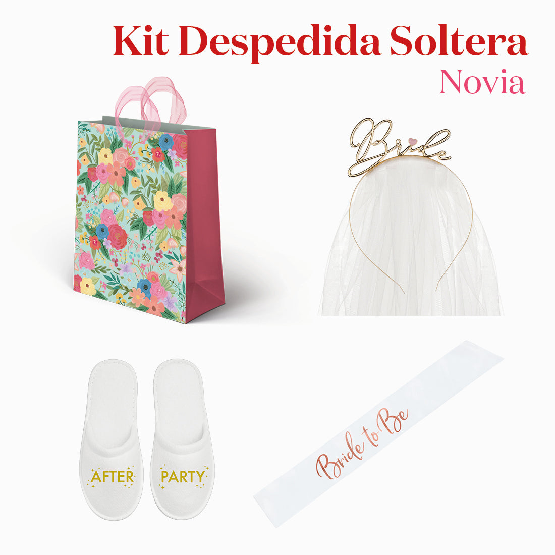 Kit Regalo Bolsa Despedida de Soltera Novia