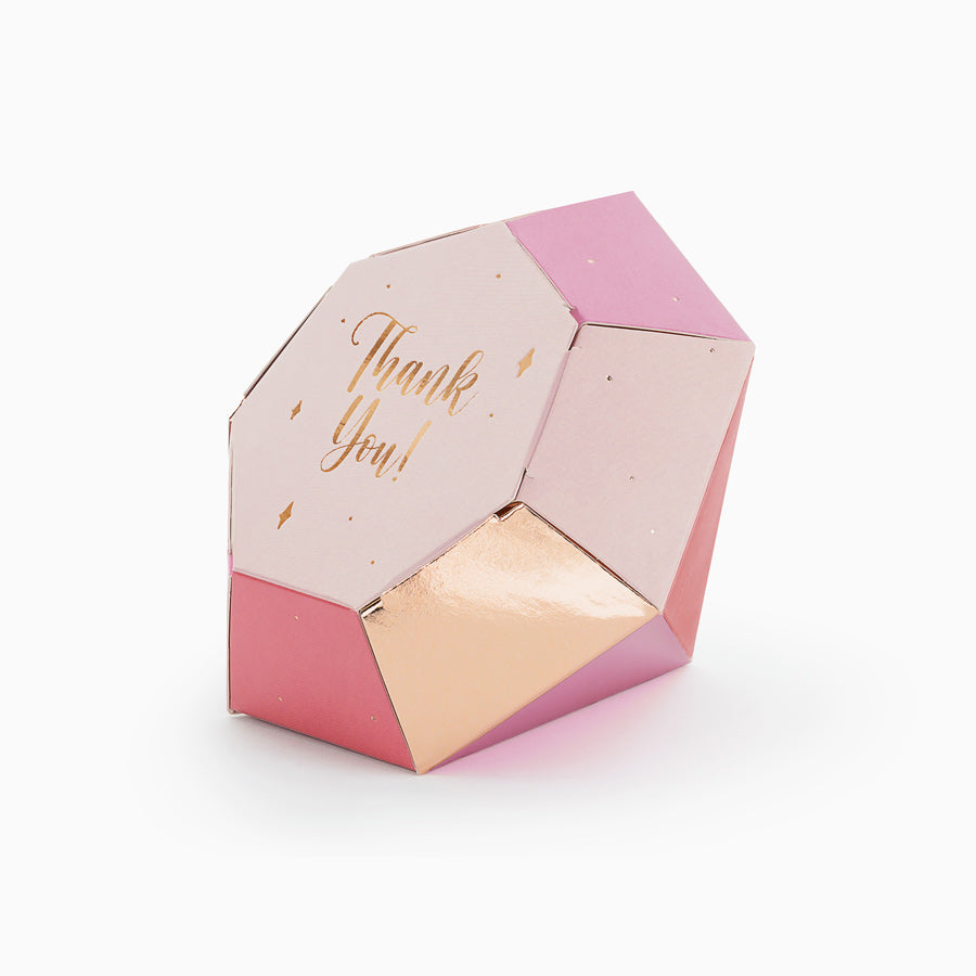 Caja Regalo Diamante "Thank You!"