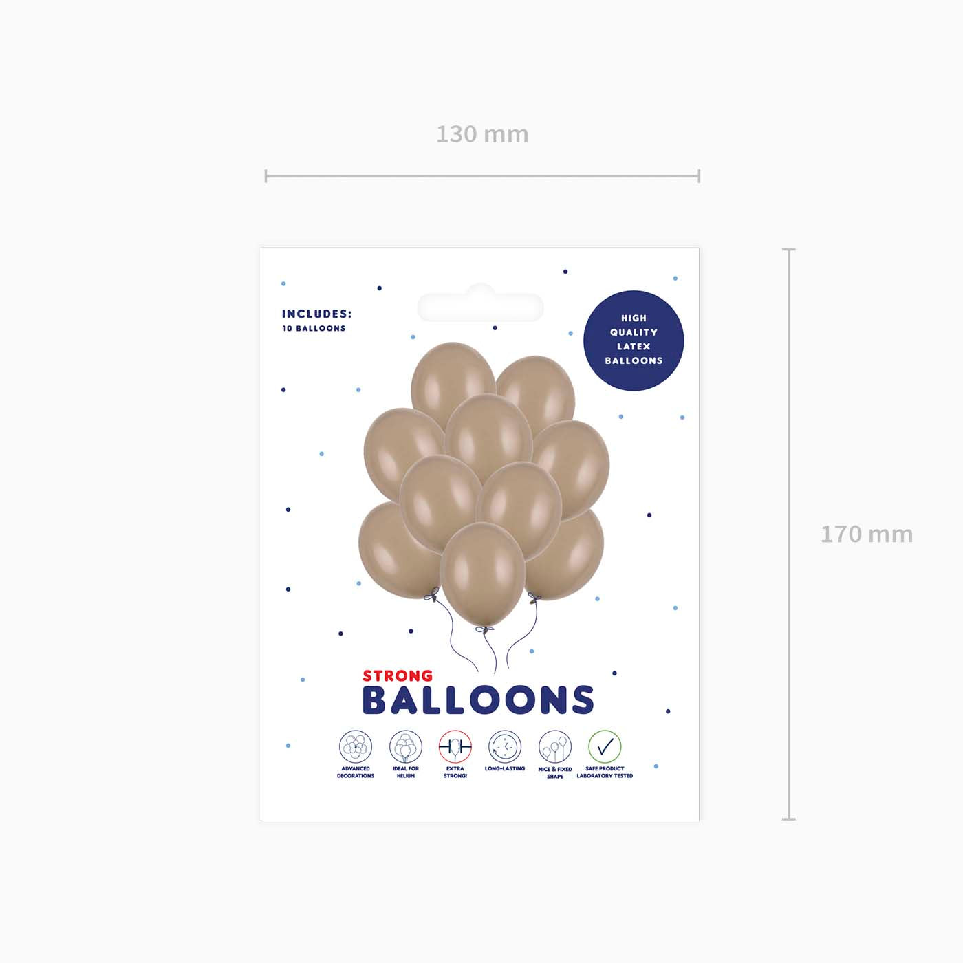 Capuchino Brown Piex Balloon