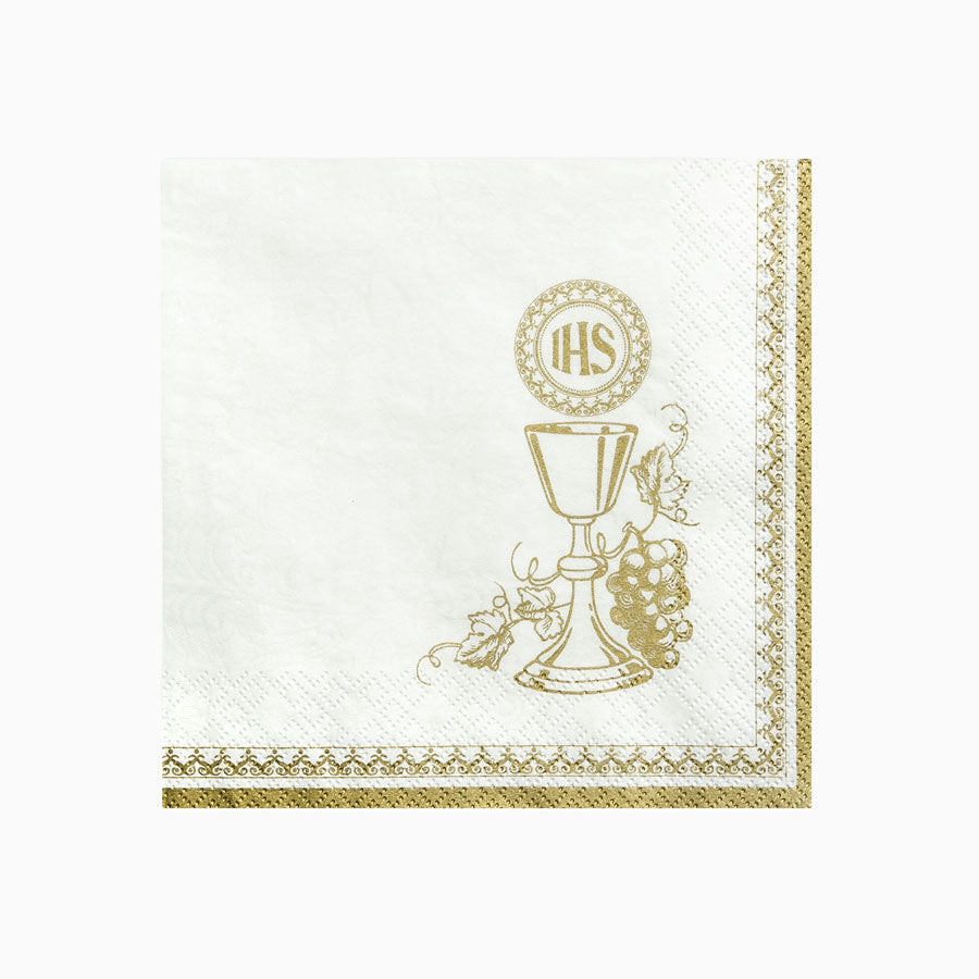 First communion paper napkins