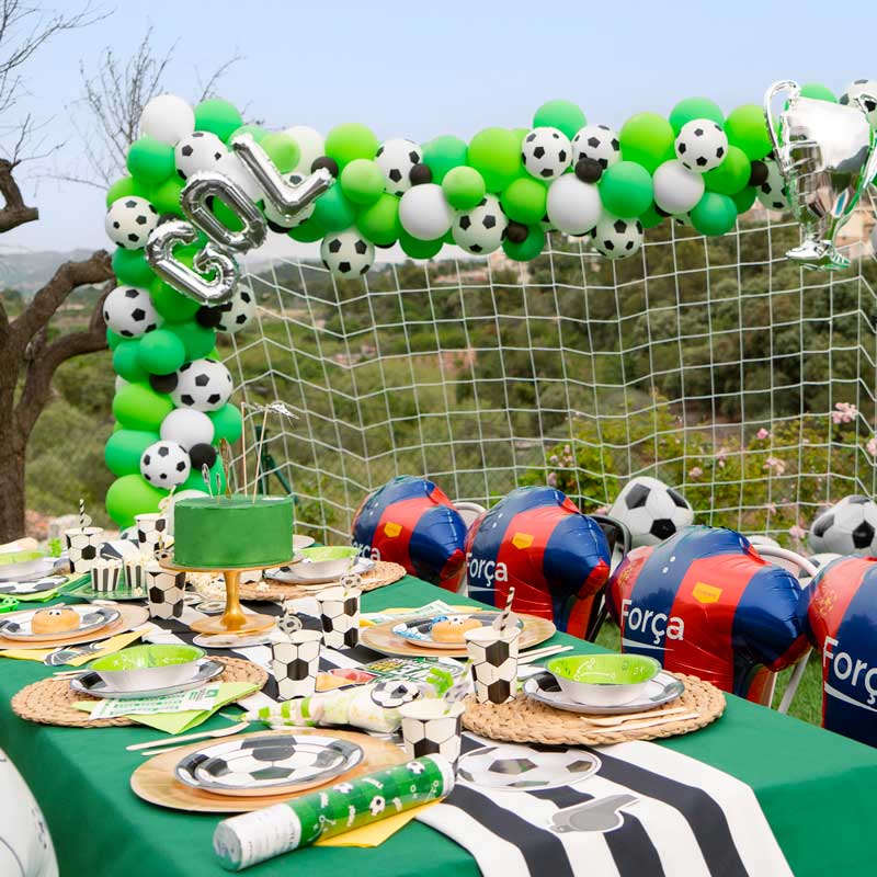 Set Arco Globos Fútbol