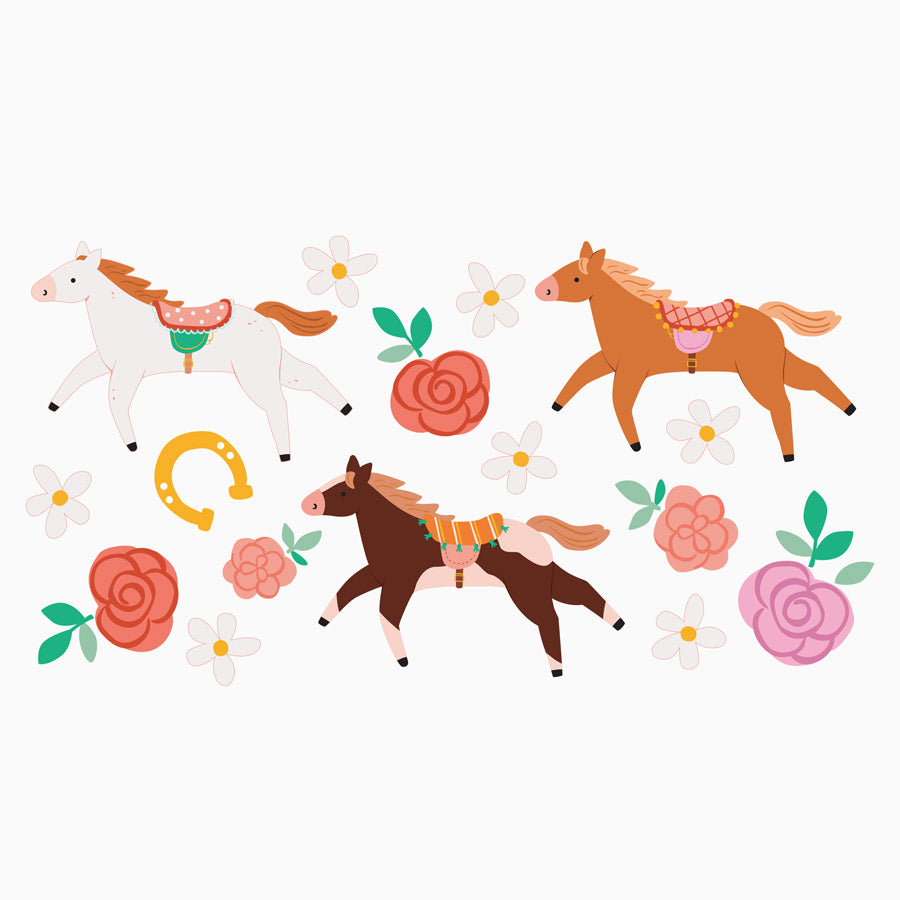 TEMPORARY TATTOOS horses