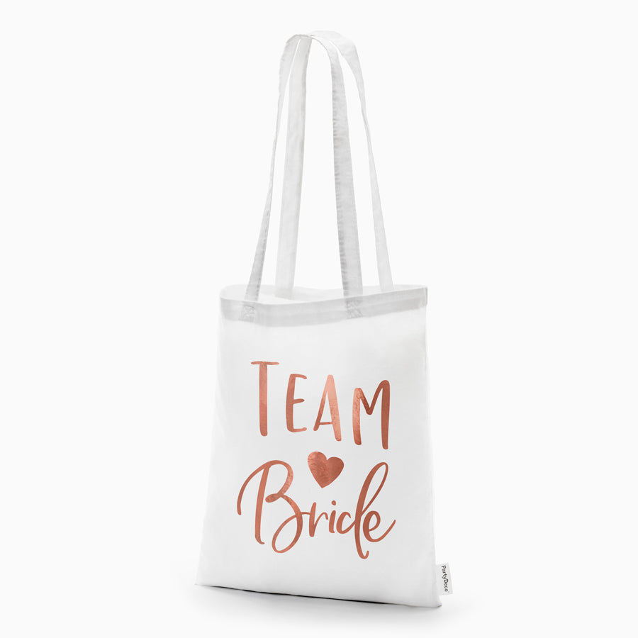 Bolsa Tela "Team Bride" Despedida de Soltera