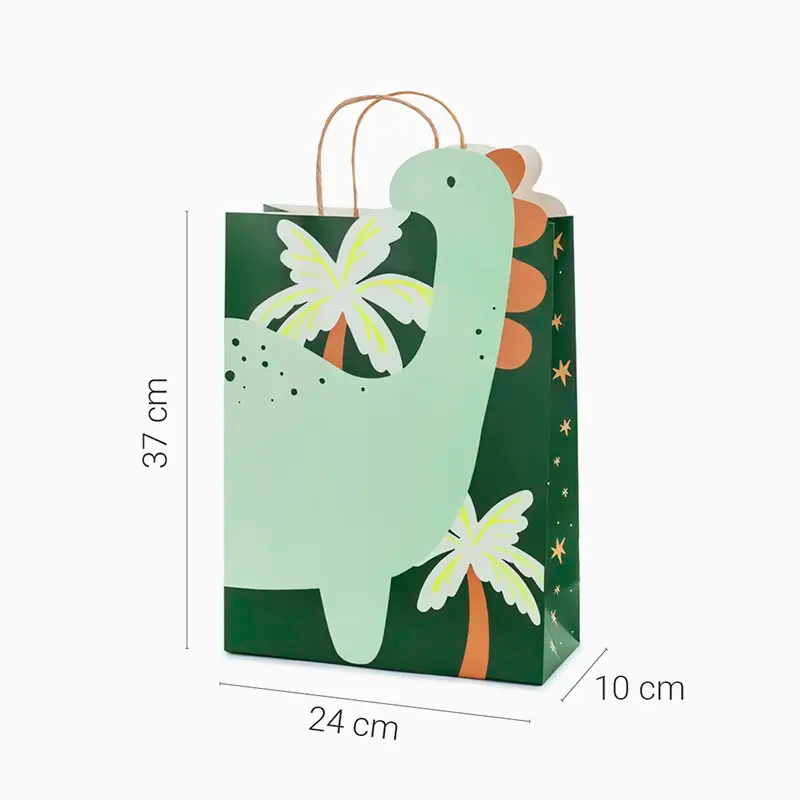 Bolsa Regalo Mediana Dinosaurio