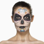 Maquillage facial Catrina Halloween