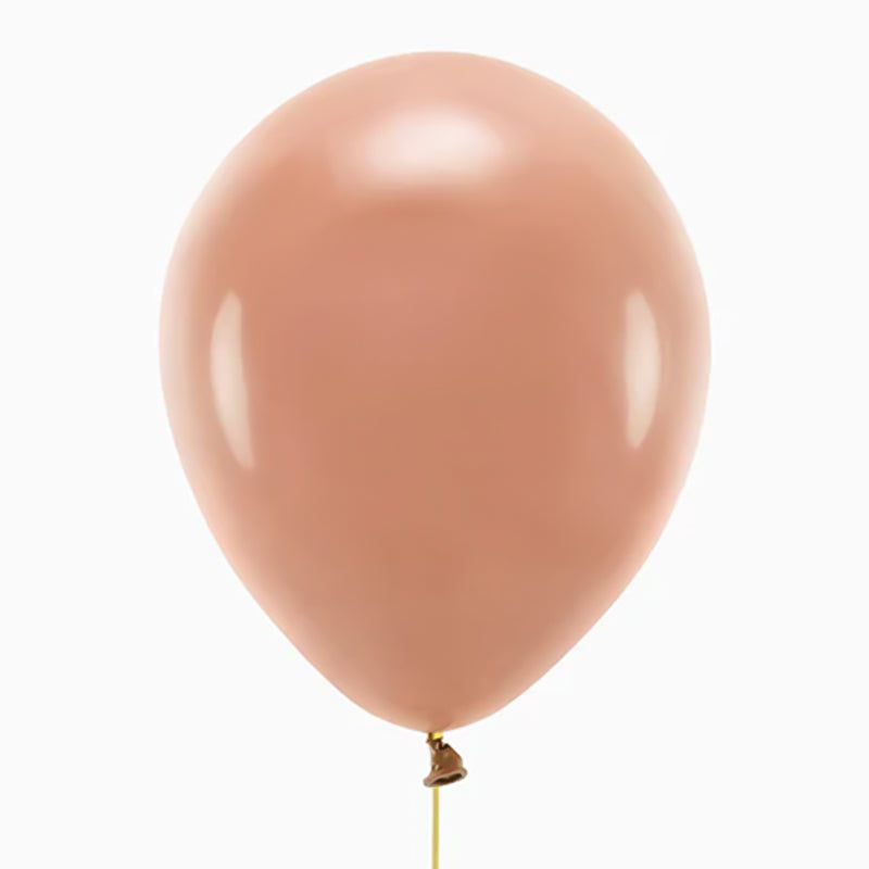 Brumous pink pink latex balloon