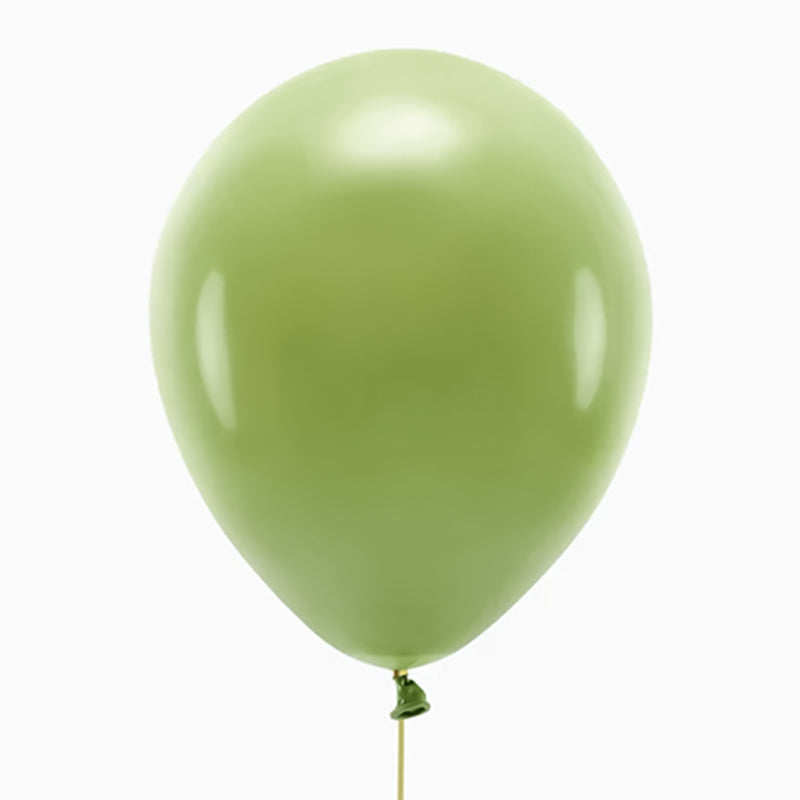 Olive Green Pastel Latex Balloon