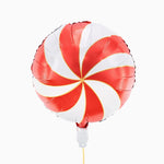 Feuille de caramelo globe 35 cm rouge