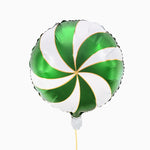 Feuille de caramelo globe 35 cm vert