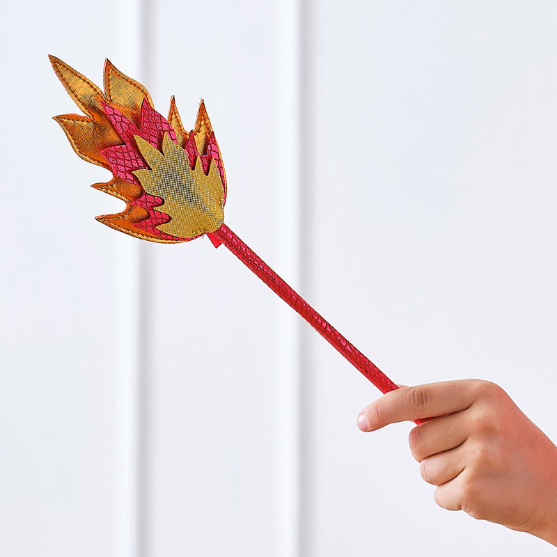 Red dragon costume wand