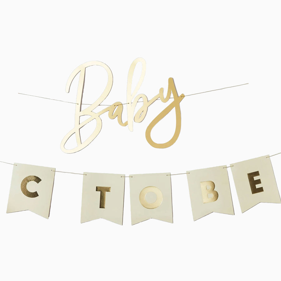 Baby shower de baby shower de carton de Guirnalda (copie)