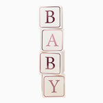 Baby Rosa Decoration Cubes