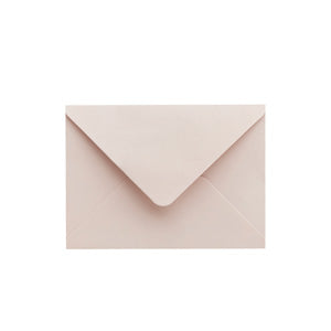 Pequenos envelopes rosa