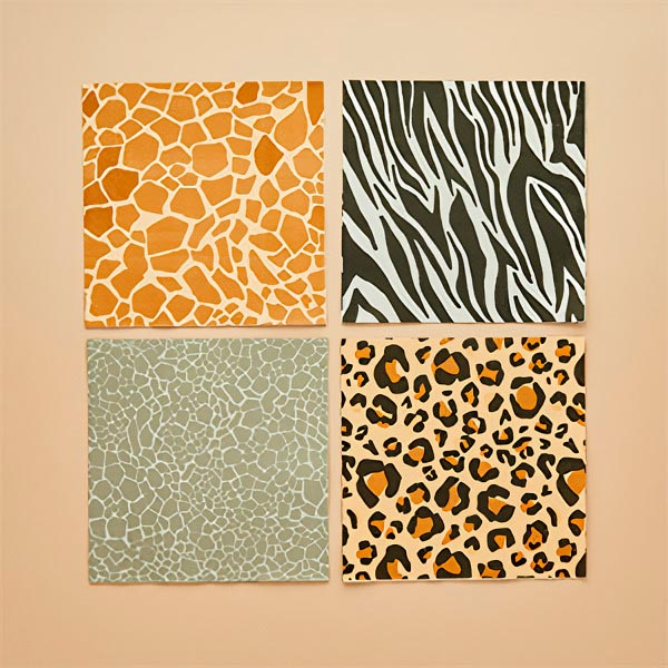 Servilletas Animal Print