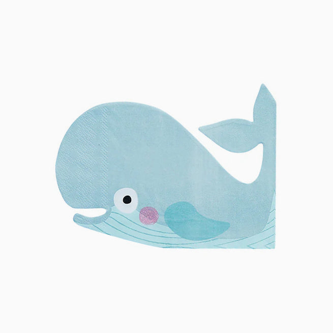 Whale napkins